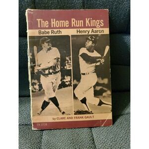 The Home Run Kings Babe Ruth / Henry Aaron by Clare and Frank Gault‎ RARE